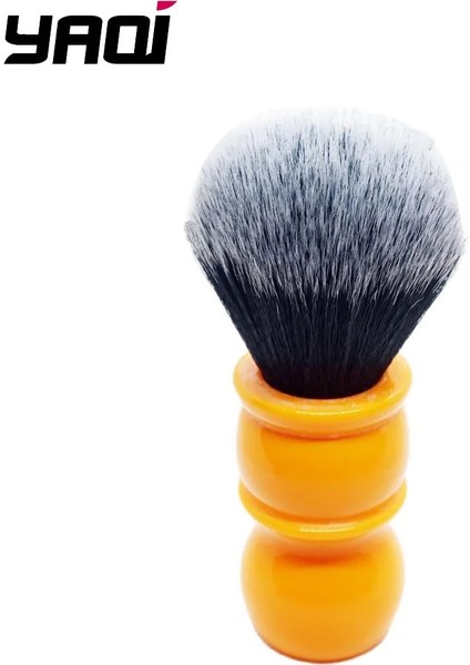Yaqi 24MM Yumuşak Sentetik Saç Good Smokin Düğüm Turuncu Saplı Tıraş Fırçaları (Yurt Dışından)