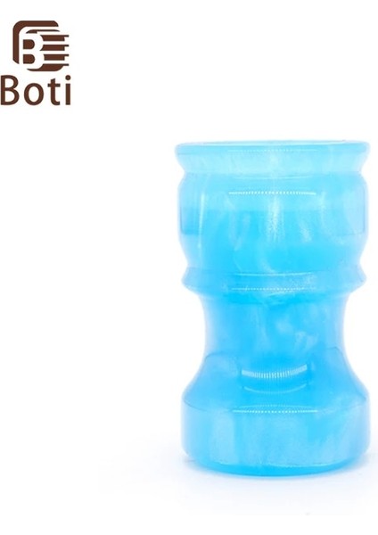 25MM Boti Fırça-El Yapımı Mavi Reçine Kolu Yüksek Kaliteli Sakal Bakımı Aracı Tıraş Fırçası Kolu Erkekler Için Orijinal Hediye (Yurt Dışından)