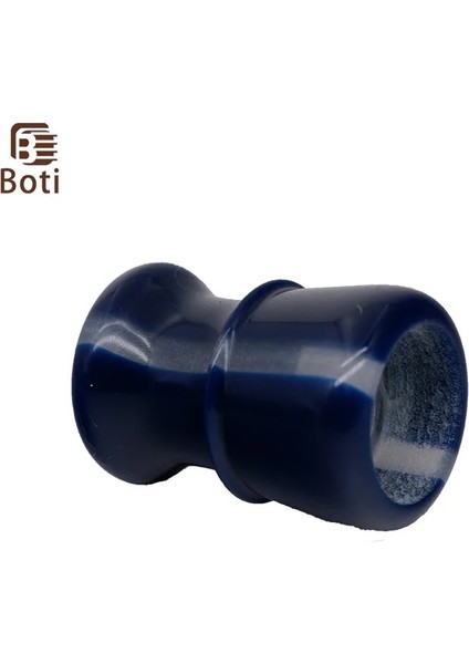 27MM Boti Fırça-Tıraş Fırçası El Yapımı Saplı Kare Mavi Galaxy Erkek Sakal Temizleme Araçları (Yurt Dışından)