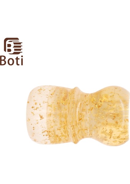 26MM Boti Fırça-Tıraş Ürünü Altın Yaprak Klasik Serisi Reçine Saplı El Yapımı Sakal Fırçası Profesyonel Tıraş Aracı Erkekler Için Hediyeler (Yurt Dışından)