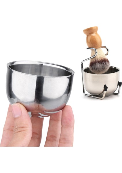 200 ml Erkekler Çift Katmanlı Paslanmaz Çelik Bardak Kalınlaşmak Dayanıklı Tıraş Sabunu Kase Isı Yalıtımı Pürüzsüz Tıraş Kupa Şarap Alkol Çay Bardağı (Yurt Dışından)