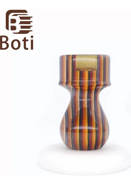 22MM Boti Fırça-Zaman Tüneli Reçine ve Ahşap Saplı Yüksek Kaliteli Tıraş Fırçası Sapı Özel Erkeklerin Günlük Temel Tıraş Aracını Kabul Edin (Yurt Dışından)
