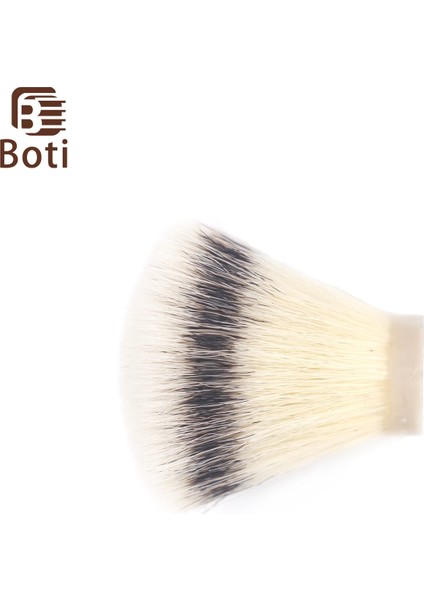 22MM Boti Fırça-El Yapımı En Yeni 3 Renk Sentetik Saç Düğüm Fan Şekli Tıraş Ürünü Erkek Günlük Temizlik Sakal Fırçası Aracı (Yurt Dışından)