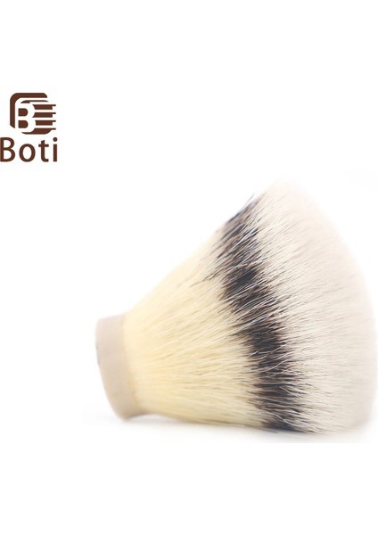 22MM Boti Fırça-El Yapımı En Yeni 3 Renk Sentetik Saç Düğüm Fan Şekli Tıraş Ürünü Erkek Günlük Temizlik Sakal Fırçası Aracı (Yurt Dışından)
