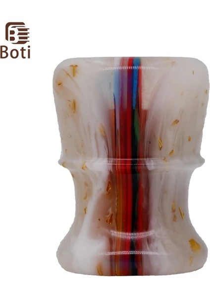 27MM Boti Fırça-Altın Yapraklı ve Kırmızı Söğüt Reçine Saplı Erkek Tıraş Fırçası Aletleri Fabrika Satış Mağazası (Yurt Dışından)
