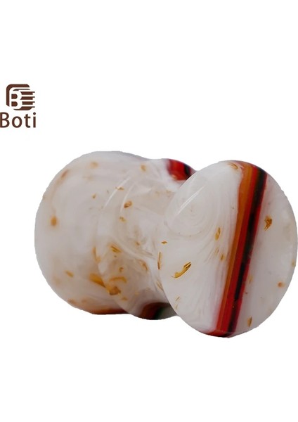 30MM Boti Fırça-Altın Yapraklı ve Kırmızı Söğüt Reçine Saplı Erkek Tıraş Fırçası Aletleri Fabrika Satış Mağazası (Yurt Dışından)
