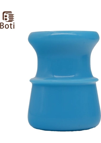 25MM Boti Tıraş Fırçası-Klasik Mavi Reçine Saplı Emniyetli Tıraş Makinesi ve Islak Tıraş Için Köpüren Tıraş Sabunu (Yurt Dışından)