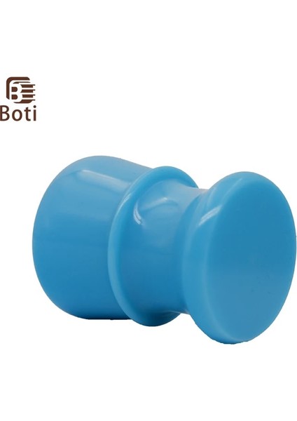 25MM Boti Tıraş Fırçası-Klasik Mavi Reçine Saplı Emniyetli Tıraş Makinesi ve Islak Tıraş Için Köpüren Tıraş Sabunu (Yurt Dışından)