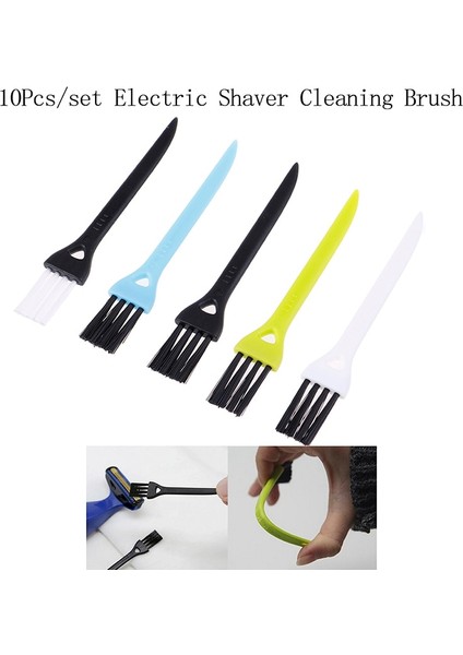 10 Adet Erkek Elektrikli Tıraş Makinesi Temizleme Fırçası (Yurt Dışından)