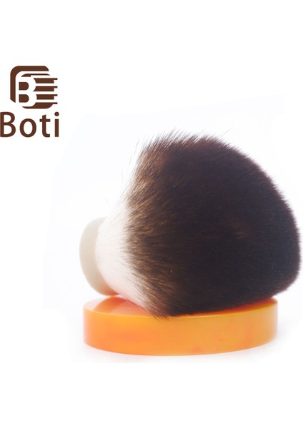 27MM Boti Fırça Şövalye Sentetik Saç Düğüm Beyaz ve Kahverengi Saç Ampul Tipi Özel Sakal Şekillendirme Bakım Alet Setleri (Yurt Dışından)