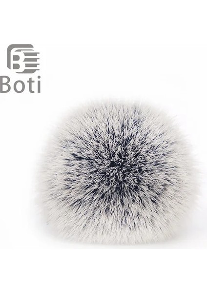 22MM Boti Fırça-Smokin 2. Sentetik Saç Düğüm Kalın Saç Tıraş Fırçası Erkek Sakal Aracı Tıraş Için Özel Sakal Fırçası Düğüm (Yurt Dışından)