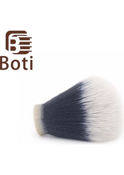 22MM Boti Fırça-Smokin 2. Sentetik Saç Düğüm Kalın Saç Tıraş Fırçası Erkek Sakal Aracı Tıraş Için Özel Sakal Fırçası Düğüm (Yurt Dışından)