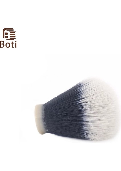 22MM Boti Fırça-Smokin 2. Sentetik Saç Düğüm Kalın Saç Tıraş Fırçası Erkek Sakal Aracı Tıraş Için Özel Sakal Fırçası Düğüm (Yurt Dışından)