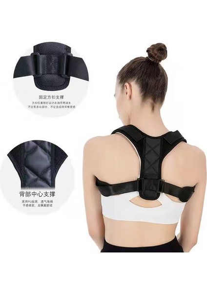 Xl Tıbbi Ayarlanabilir Duruş Düzeltici Korse Sırt Desteği Bel Kemeri Boyun Sedye Sedye Brace Bel Düzleştirici Sağlık (Yurt Dışından) indirimleri