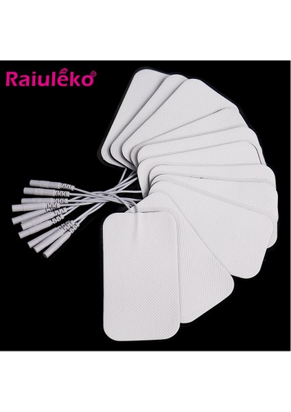 5.5x9 cm 10 Adet 20/10 Adet Yedek Onlarca Elektrot Pedleri Akupunktur Terapi Pedleri Ems Kas Stimülatörü Elektrikli Dijital Makine Masaj Yaması (Yurt Dışından) fırsatları