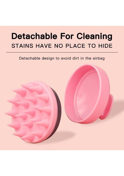 Tip A Beyaz Silikon Şampuan Saç Derisi Saç Masajı Kafa Vücut Saç Derisi Masaj Fırçası Tarak Saç Yıkama Tarağı Duş Fırçası Banyo Spa Masaj Fırçası (Yurt Dışından) fiyatları