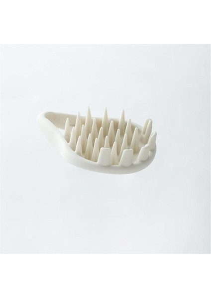 A02 Yeni Taşınabilir Silikon Saç Fırçası Kafa Vücut Derisi Masaj Fırçası Saç Yıkama Temiz Tarak Banyo Spa Duş Meridyen Masaj Fırçası (Yurt Dışından)