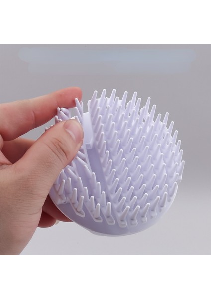 Stil 4 Silikon Şampuan Başlığı Saç Derisi Masaj Fırçası Silikon Vücut Fırçası Saç Yıkama Tarak Banyo Spa Duş Fırçası Masaj Fırçası Saç Fırçası (Yurt Dışından) fırsatları