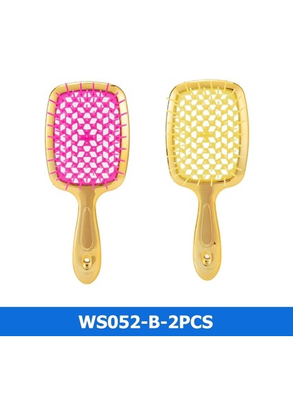 Haki Janeke Tarak Silverywide Diş Hava Yastığı Taraklar Bakhogold Tarak Janeke Saç Bruh Santi-Statik Saç Fırçası Saç Derisi Masaj Aletleri Için (Yurt Dışından)