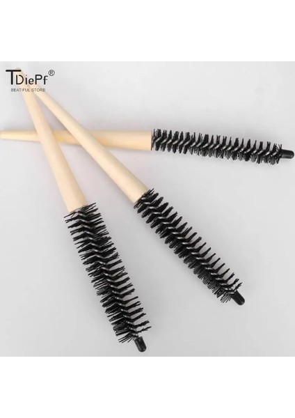 Tip 14 Küçük Yuvarlak Saç Fırçası Pro Salon Alay Geri Saç Fırçaları Ahşap Ince Tarak Saç Fırçası Uzatma Kuaförlük Şekillendirici Dıy Aracı (Yurt Dışından)