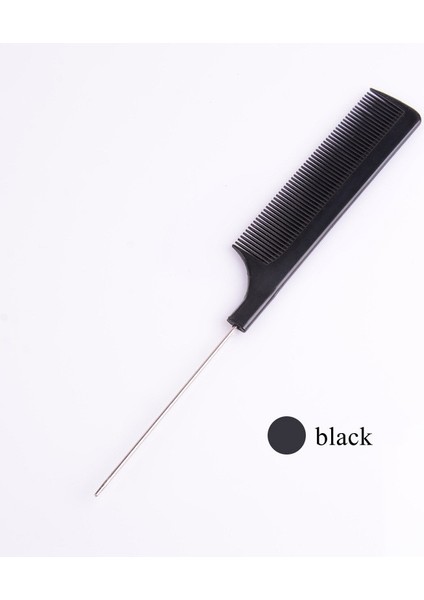 Beyaz Siyah Ince Diş Tarak Metal Pin Anti-Statik Saç Stili Berber Dükkanı Perma Saç Boyama Sıçan Kuyruğu Tarak Salon Giyotin Şekillendirici Aracı (Yurt Dışından) fırsatları
