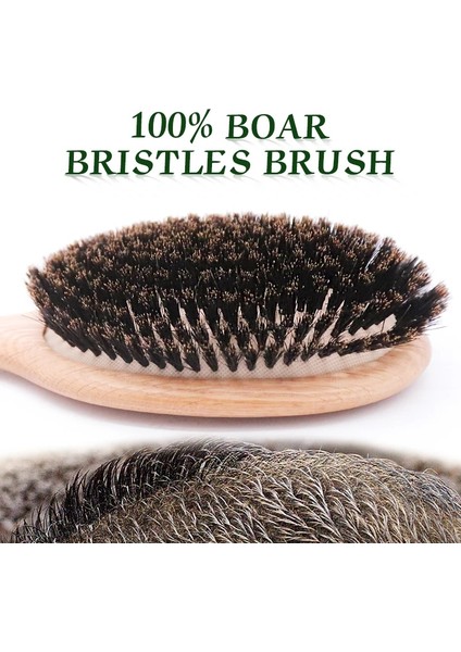 Küçük Boy Boomslıfe Domuzu Kıl Saç Fırçası Kadın Combs Saç Ahşap Hairbrush Detangle Düzleştirici Fırça Saç Tarak Berber Aksesuarları (Yurt Dışından) modelleri
