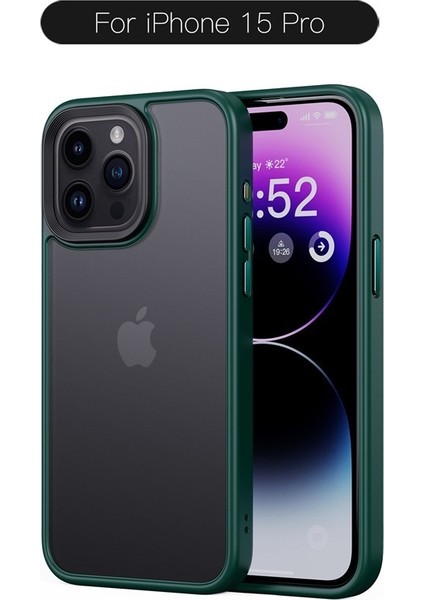 IPHONE15 Cep Telefonu Kılıfı Için Uygundur Youdun Buzlu Cilt Dostu Apple 15PRO Cep Telefonu Kılıfı (Yurt Dışından)