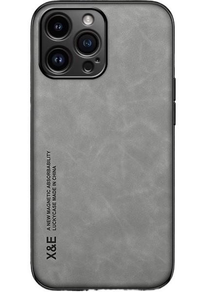 IPHONE15PRO Cep Telefonu Kılıfı, Koyun Derisi Desenli Araba Manyetik Emme Kılıfı Için Uygundur (Yurt Dışından)