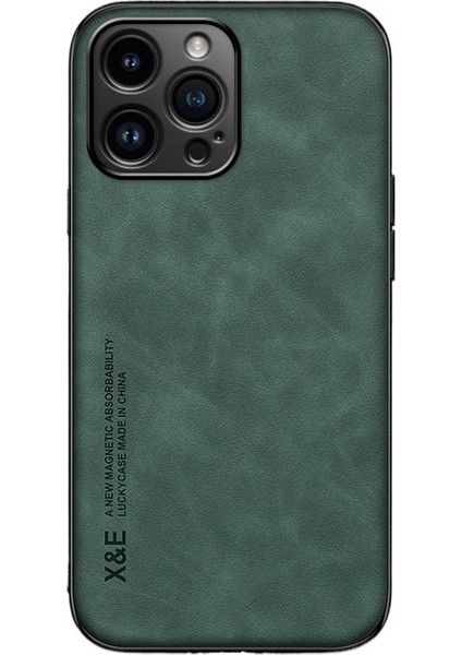 IPHONE15PRO Cep Telefonu Kılıfı, Koyun Derisi Desenli Araba Manyetik Emme Kılıfı Için Uygundur (Yurt Dışından)