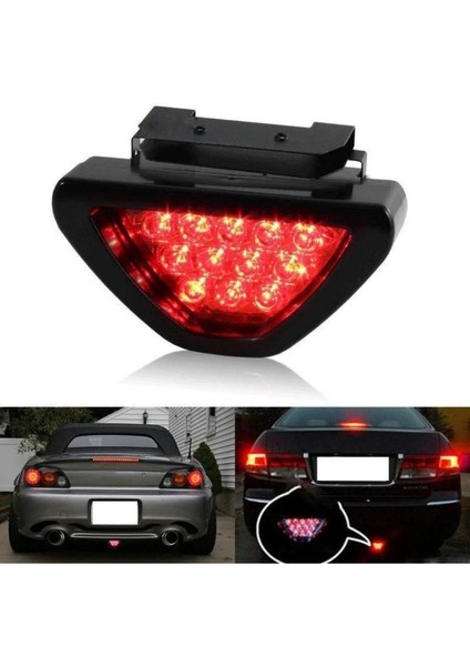 F1 Arka Stop Fren Çakar Lambası Araçlar ve Motosikletler Için Uygundur Üçgen Çakar fiyatları