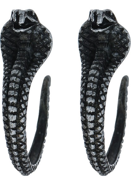Adet Yılan Küpe Hoop Küpeler Punk Rhinestone Yılan Bırak Dangle Saplama Küpe Minimalist Kristal Uzun Yılan Küpe Kadınlar Için Genç Kız Takısı Hediye, Altın (Yurt Dışından)
