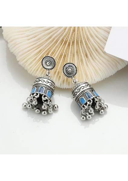 Küpeler Dangle Kadınlar ve Kızlar Için Şık Geleneksel Hint Moda Takıları (Yurt Dışından) fiyatları