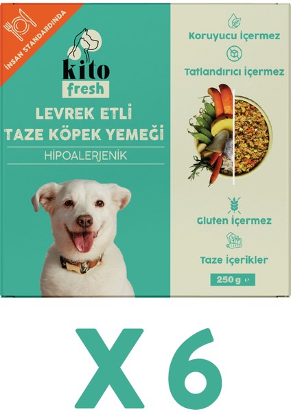 Fresh Levrek Etli x 6 (1,5 Kg)