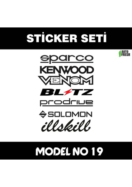 Kapı Yazıları Marka - Set Sticker Yazıları - Araba Motorsiklet Atv Cam Dolap Uyumlu Etiket