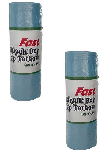 Fast Çöp Torbası Büyük Boy 20 x 2'li