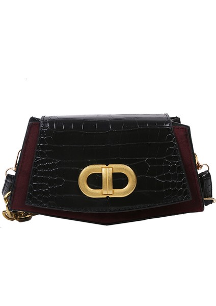 Moda Omuz Zinciri Çantası Internet Ünlü Tarzı Crossbody Çantası (Yurt Dışından)