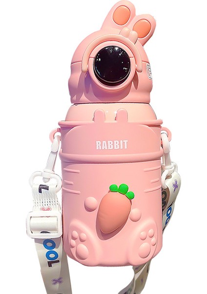 Tavşan Kulakları, Su Bardağı Boyunca Çapraz Olarak Kullanılabilen Kullanışlı Pipetli Bardağa Sahiptir (Yurt Dışından)