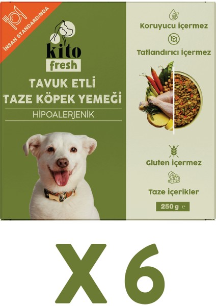 Fresh Tavuk Etli x 6 (1,5 Kg)