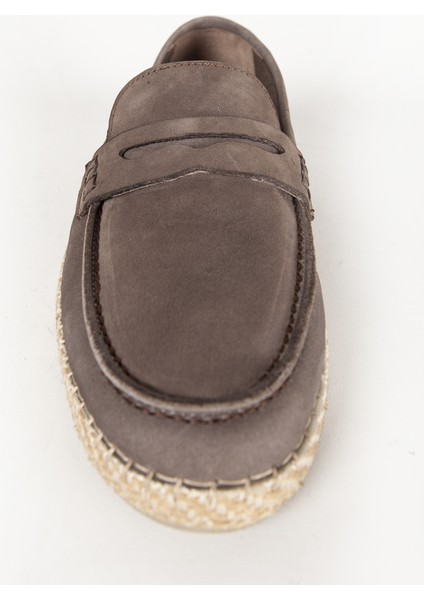 17403 Gerçek Nubuk Deri Erkek Loafer Ayakkabı