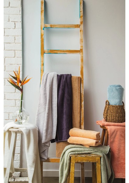 Zeplin Bambu Havlu 50*90 Gri