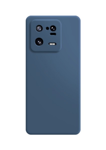 Xiaomi Mi13 Pro ile Uyumlu Içi Kadife Dokulu Kamera Korumalı Silikon Lansman Kılıf