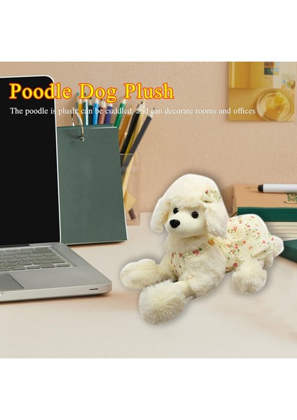 11.8 "kaniş Doldurulmuş Hayvan Peluş, Çocuklar Için Köpek Peluş Oyuncak Köpek Yastık Beyaz (Yurt Dışından)
