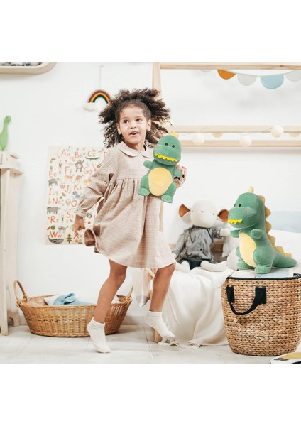 Büyük Dinozor Peluş Oyuncak, 15.7" Dinozor Doldurulmuş Hayvan Doldurulmuş Dinozor Peluş Sevimli Dino Peluş Yumuşak Dinozor Peluş Dino Doldurulmuş Hayvanlar Oyuncaklar Erkek Kız Beb (Yurt Dışından)