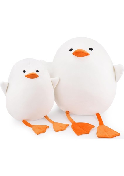 Beyaz Ördek Peluş Yastık, Ördek Doldurulmuş Hayvan, Benzersiz Ördek Sarılma Yastık Peluş Oyuncak, Beyaz Ördek Peluşlar, Hediyeler Için Yumuşacık Ördek Sarılma Yastık Yastık Bebek K (Yurt Dışından)