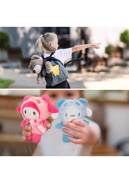 6 Adet Anime Peluş Set, Kancalı 6 Inç Kawaii Peluş Sevimli Peluş Oyuncaklar Doldurulmuş Hayvanlar Peluşlar Kız Erkek Hayranları Için Karikatür Odası Dekoru Için Doğum Günü Hediyele (Yurt Dışından)
