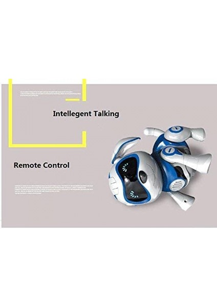 Magent Kemikli Mini Aı Robot Köpek, Akıllı Interaktif Köpek Yavrusu Evcil Hayvan Elektronik Robotik Köpekler Oyuncak 3 4 5 6 7 8-12 Yaşındaki Çocuk Erkek Kız Bebekler, Doğum Günü H (Yurt Dışından)