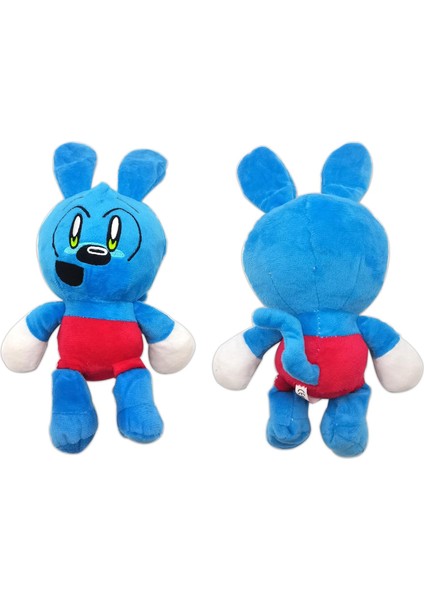 Danno Cal Çizimleri Riggy Peluş Oyuncak Bebek, Çocuklar Için Anime Sevimli Tavşan Yumuşak Bebek (Yurt Dışından)