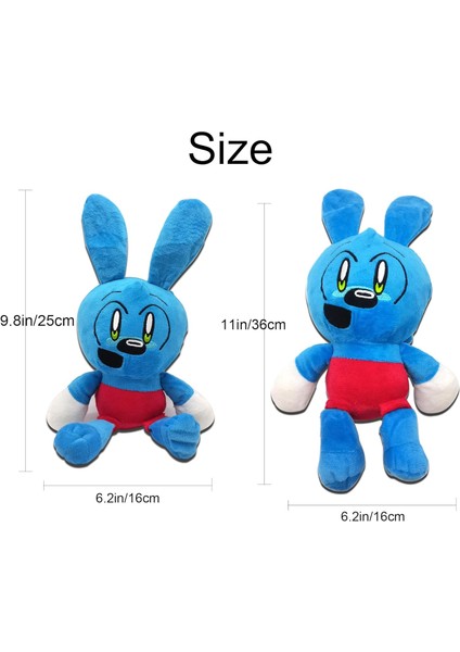 Danno Cal Çizimleri Riggy Peluş Oyuncak Bebek, Çocuklar Için Anime Sevimli Tavşan Yumuşak Bebek (Yurt Dışından)