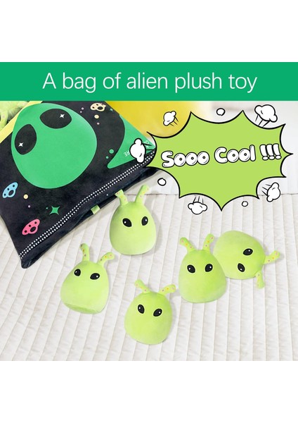 Plushies Doll Bir Çanta Uzaylı Peluş Oyuncak Dolması Yumuşak Aperatif Yastık Doğum Günü Hediyesi Için Teslim Peluş Oyuncak, Çocuklar Için Doldurulmuş Oyuncak Oyun Yastık Yastık Hed (Yurt Dışından) fiyatları