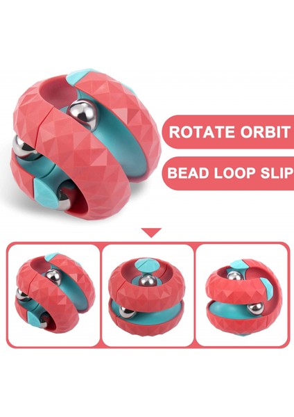 Yörünge Topu Oyuncak, Fidget Küpleri Top Dönen Oyuncak, Stres Giderici Hediyeler ve Yaratıcı Dekompresyon Oyuncakları, Çocuklar Için Yapboz Oyunları Çocuklar Yetişkinler (Yurt Dışından)